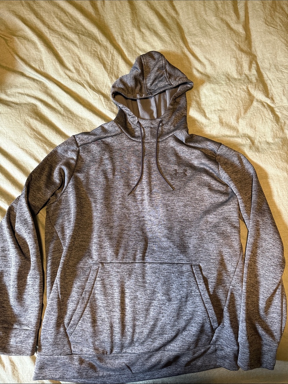 Under Armour Men's Heather Gray Performance Hoodie